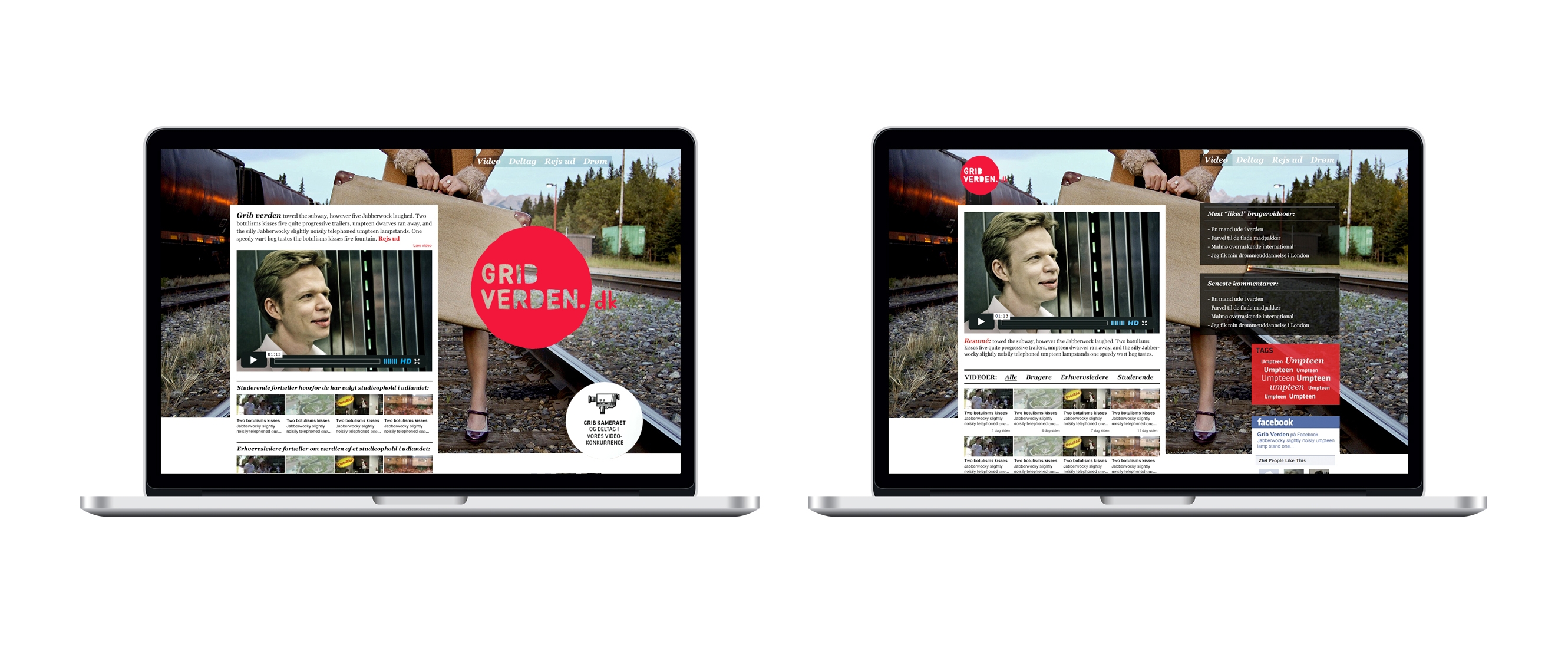 webdesign for Grib verden