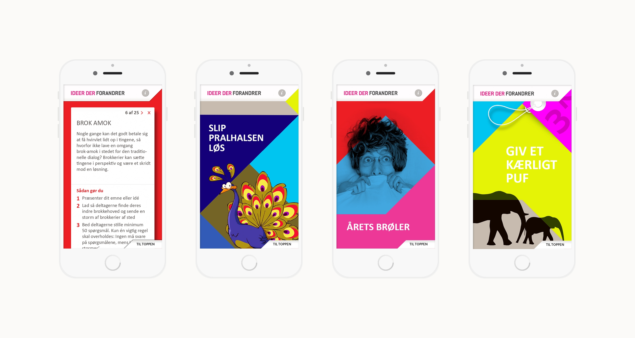App design for Væksthus for ledelse